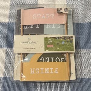 Hearth & Hand Easter Egg Hunt Pastel Flag Set